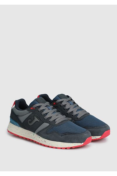 Joma C.200 Men 2403 Marıno Azul Gray Rojo Men's Navy Blue Sneakers C200S2403
