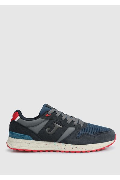 Joma C.200 Men 2403 Marıno Azul Gray Rojo Men's Navy Blue Sneakers C200S2403