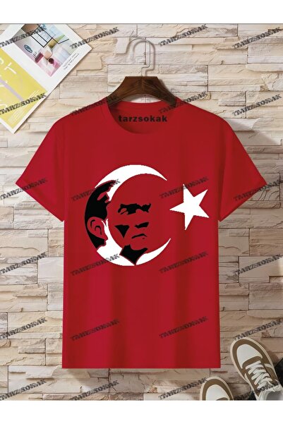 Adrift Unisex Ανδρικό Παιδικό T-shirt Ataturk Cumhrutia 23 Απρίλιος 10 Νοεμβρ...