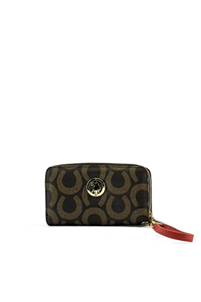 U.S. Polo Assn. US Polo AssnWomen's Wallet Brown-Red Usc23363