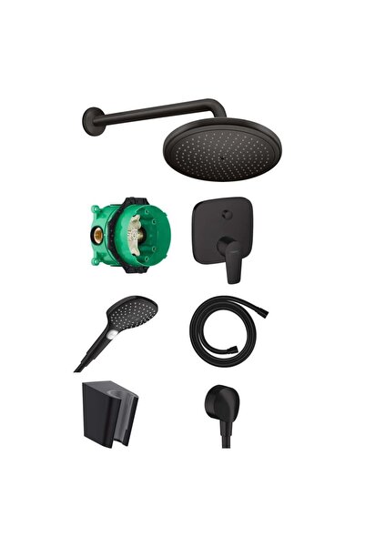 Hansgrohe Talis E Ankastre Banyo Seti Mat Siyah