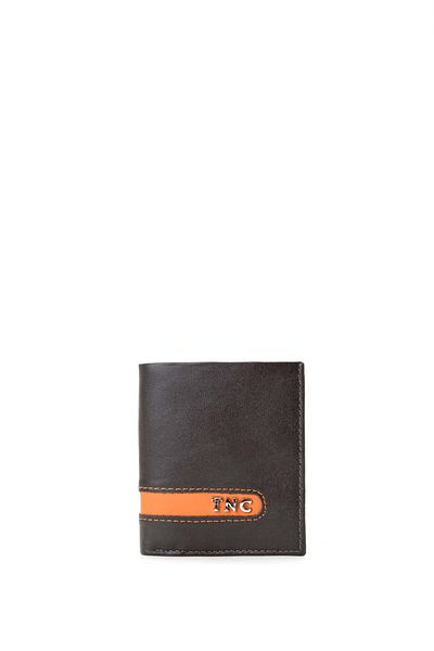 Tamer Tanca Men's Genuine Leather Brown Wallet Wallet