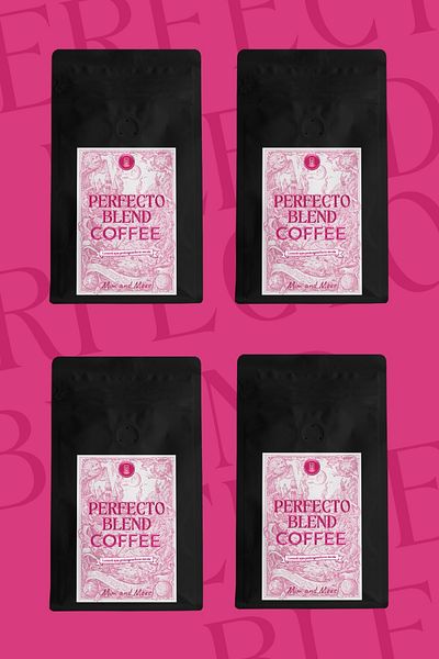 Mim and More 4 X 250 g Perfecto Blend Coffee Espresso Core Coffee