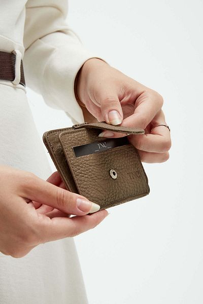 Tamer Tanca Men's Genuine Leather Mink Card Holder