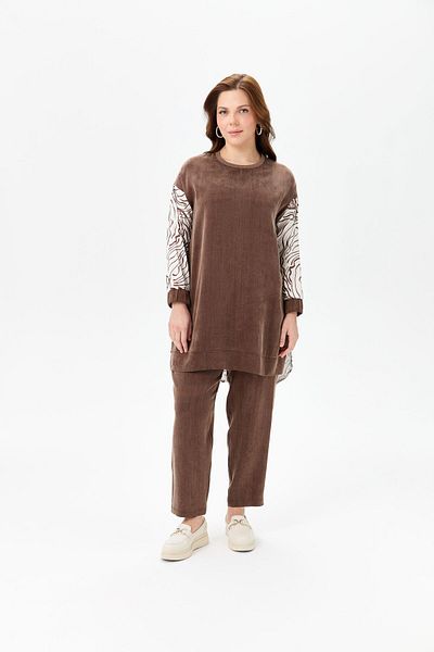 FUAT GÜRSEN Back Jacquard Printed Tunic