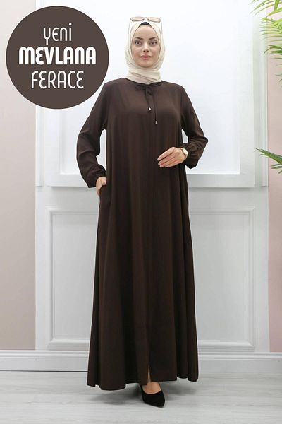 MERYEMNUR Нова джобна Mevlana Ferace Bitter Brown