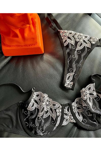 Pina Κεντημένο διάφανο Σετ σουτιέν Underwire