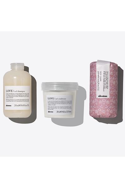 Davines Love Curl Set - 3-Piece Moisturizing and Highlighting Hair Set for Curly Hair /gem1000cmk2