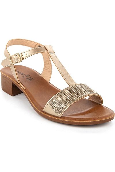 Muya Naerata Anatomical Women's Sandals - Gold Taste