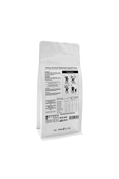 Simonelli Milkshake Vanilya Aromalı 1000g Paket