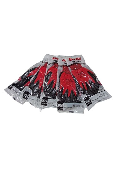 Beybi Pn Zebra Nitril Iş Eldiveni 5 Çift 10" Beden