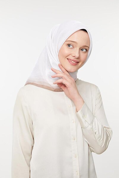 Levidor Κασκόλ εκρού κεχριμπάρι