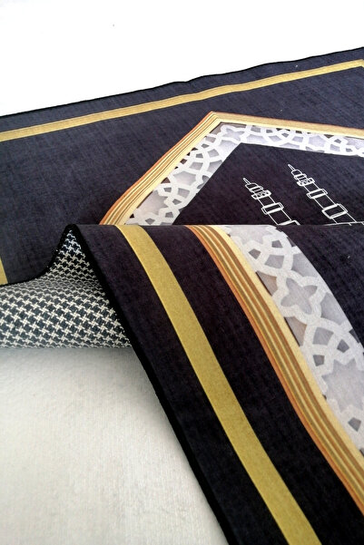 Vagonik Ψηφιακό τυπωμένο χαλί προσευχής με βελούδινη υφή Δώρο με προίκα που πλένεται με αντιολισθητική βάση Χαλί προσευχής