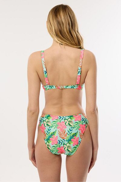 AYYILDIZ 40628 Green Patterned Recovery Bikini Set