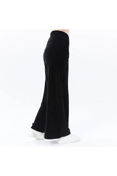 defys Woman Oversize Loose Leg Pants Black