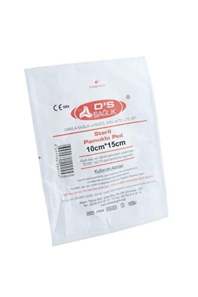 Damla Sağlık Pamuklu Ped 10 X 15 Cm