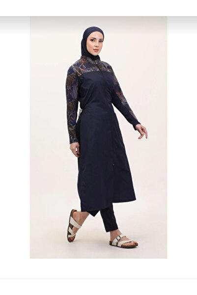 RECEP AYDIN Plus Size Gilded Nanotex Hijab Swimsuit