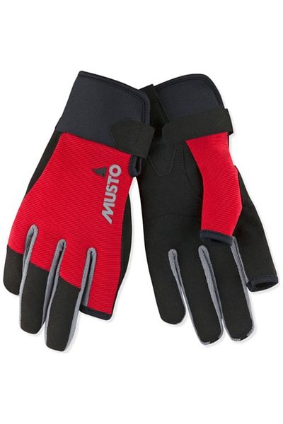 Musto Ess Sailing Lf Glove Μαύρο γάντι ιστιοπλοΐας