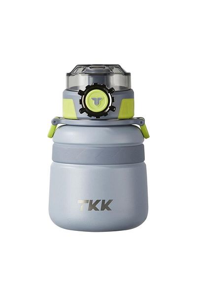 TKK Steel Children's Flask 600ml Gray Vision
