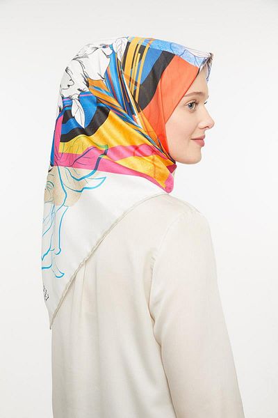 Levidor Μπεζ Trend Twill Φουλάρι
