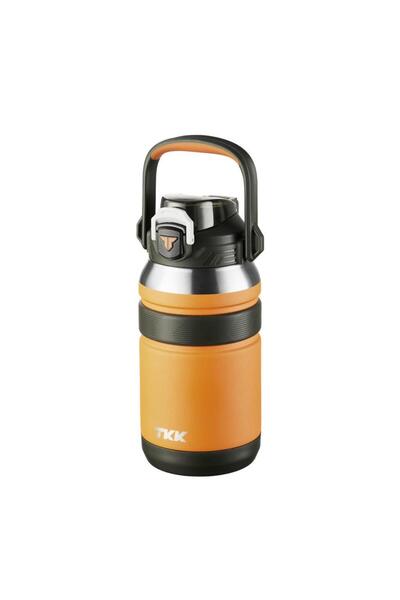 TKK Steel Thermos 1000ml Orange