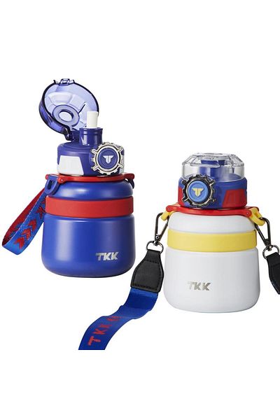 TKK Steel Children's Water Bottle 600ml Dark Blue