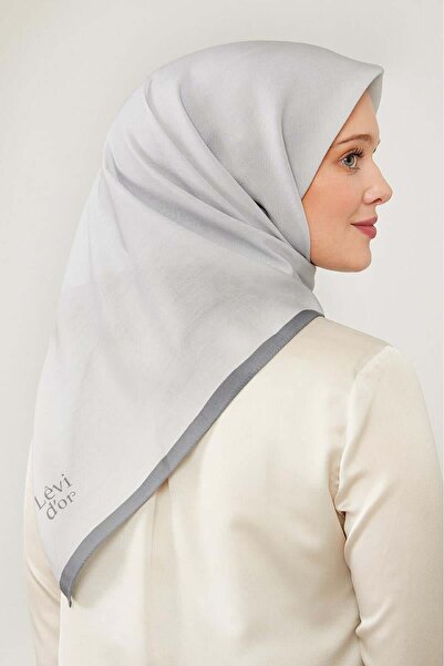 Levidor Γκρι Φουλάρι Πράγα με έγχρωμη μετάβαση