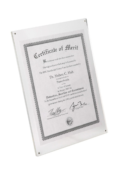 ÖzgürceSeç Masaüstü Pleksi Mıknatıslı L Tipi Çerçeve A6 (10,5X15)