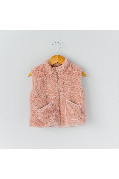 Mama Yoyo Baby&Kids Plush Vest - Powder Pink