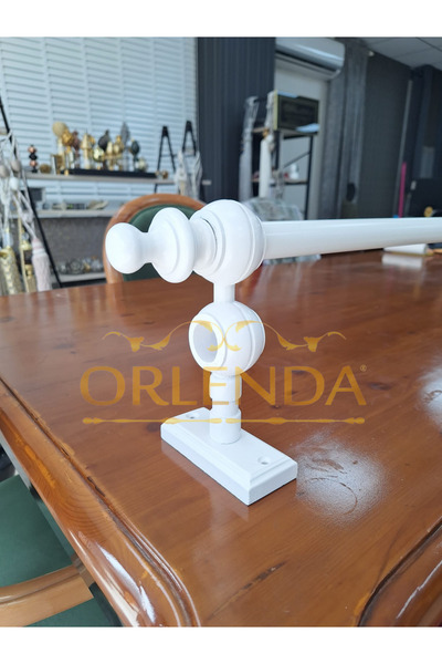 Orlenda Rustic Curtain Hanger - Double Pipe Rustic Curtain Hanger - Disassembled Headboard Rustic Curtain Hanger 125cm