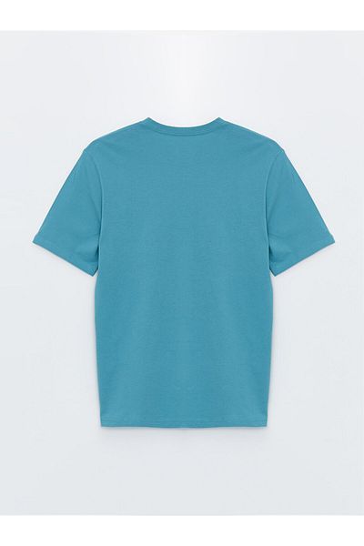 LC Waikiki Tricou pentru bărbați din bumbac pieptănat LCW - Decolteu, mânecă scurtă