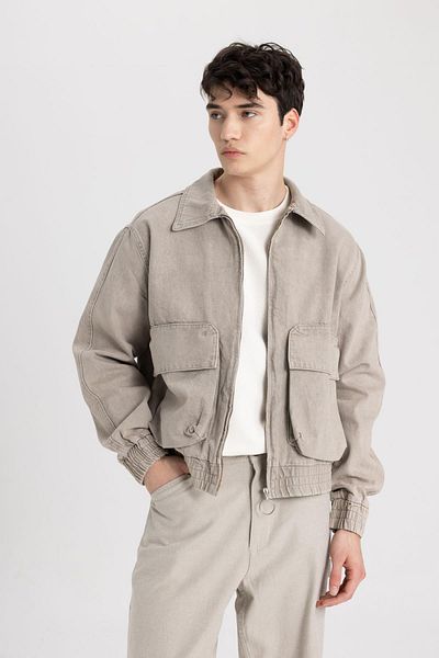 DeFacto Relax Fit Jean Jacket C3414AX24SP