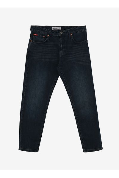 Lee Cooper بنطال جينز رجالي بخصر عادي بقصة ضيقة 242 LCM 121059 LONDON NEIL AZB STON
