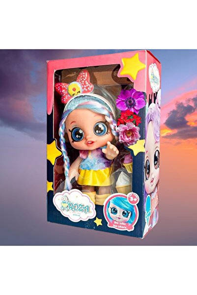 Global Ceo Design Global Toys - GL100354 Roza Şeker Kız Roza Sweet Girl, Sesli Şeker Kız