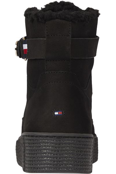 Tommy Hilfiger Cizme Kadın cu șireturi cu căptușeală caldă Fw0fw06798