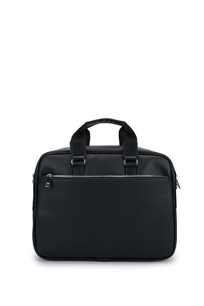 Tamer Tanca Unisex Vegan Black Briefcase