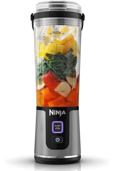 NINJA Blast Taşınabilir Kablosuz Mikser ve Smoothie Makinesi, Güçlü, Şarj Edilebilir, 530ml ,