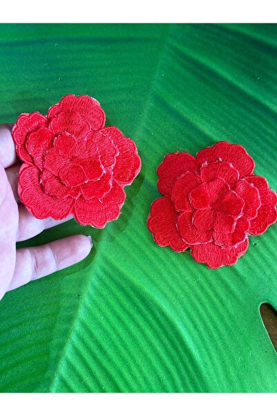 Gönülden Tasarım 8X8 CM 2-dijelni peglanjivi reljefni slojeviti cvetni vez, p...