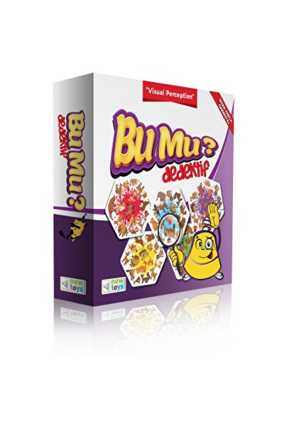 BU MU DEDEKTİF GÖRSEL ZEKA OYUNU NEWTOYS