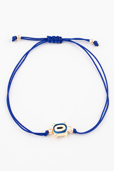 Sortie Aksesuar Kaplumbağa ve Nazar Boncuğu Figürlü Boyu Ayarlanabilir Makrom...