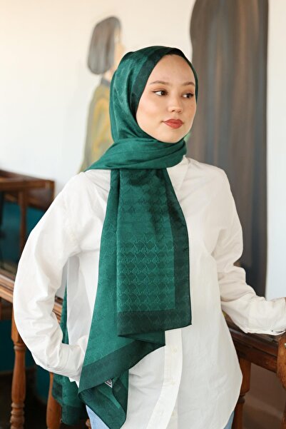 Hint İpek Monogram Şal MONOV06-24