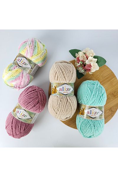 Alize Softy Plus 5 Pack 295 Dusty Rose Πλεκτό νήμα χειρός