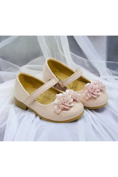 STORMY حذاء باليرينا لتقويم العظام للفتيات بتفاصيل وردية