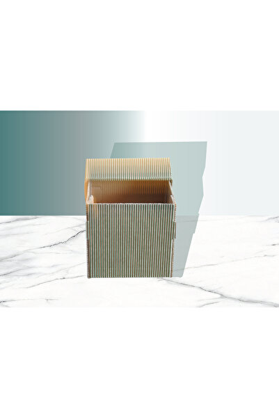 BAŞAK YEŞİL DESENLİ KÜÇÜK BOY HEDİYE KUTUSU