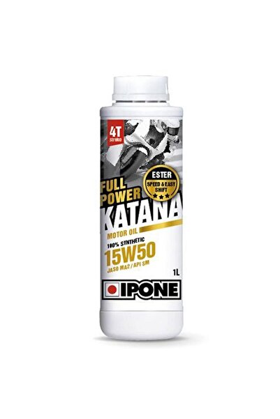 Ipone Full Power Katana 15w50 4t Esterli Motosiklet Yağı 1l