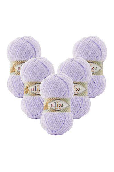 Alize Softy Plus 5 Pack 146 Λεβάντα Πλεκτό Νήμα