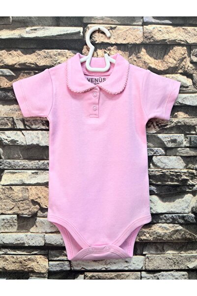 venüsdijital Baby Collar Baby Girl Bodysuit