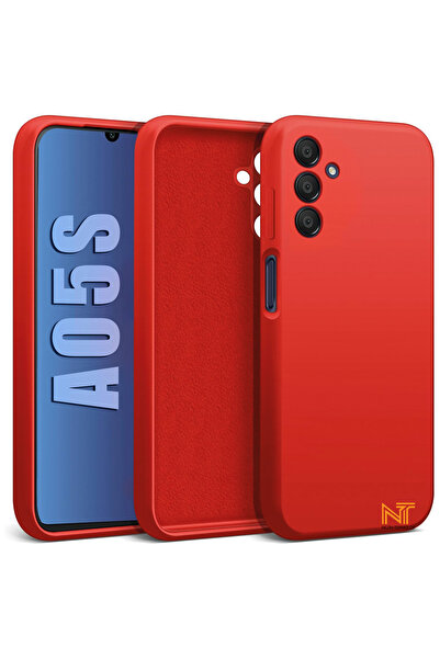 Nezih Case Samsung Galaxy A05S Kılıf Kamera Korumalı Lansman Kadife İç Yüzeyl...