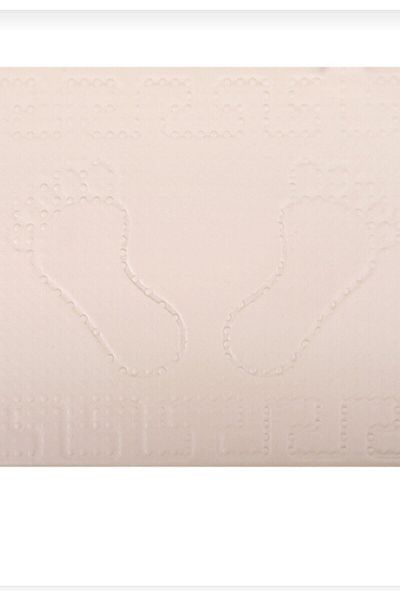AYHOME Footprint Mat Digital Printed Water Absorbent Mat Non-Slip Base Bathroom Mat Light Brown Color