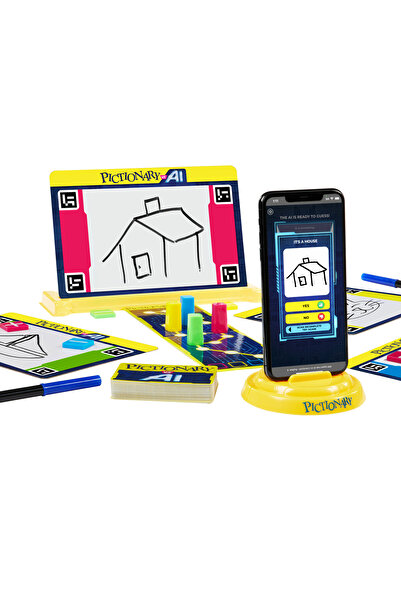 Pictionary Vs. AI Family Game for Kids and Adults and Game Night Using Artificial Intelligence